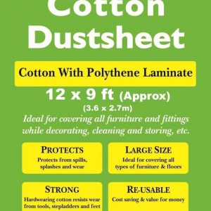 Polybacked Cotton Dustsheets