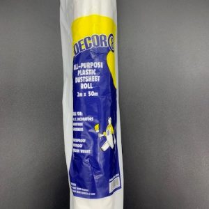 Polythene Dustsheet Roll 2m x 50m