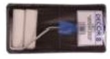 1 Synthetic, 1 Foam Refills, Handle & Tray Set