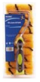 10 Piece Acrylic Tiger Stripe Roller Set Soft Grip Handle Frame