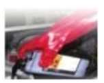 PVC Coated Rubber Gloves Red